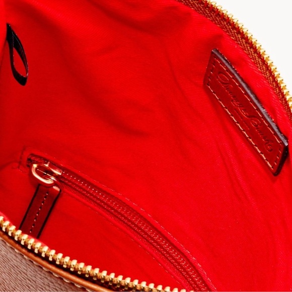 DOONEY & BOURKE Pebble Grain Caramel Foldover Zip
Crossbody - Picture 6 of 9